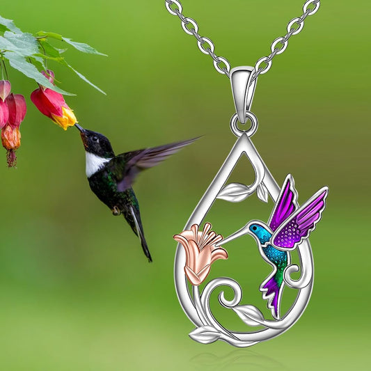 Beautiful Hummingbird Necklace for Women with Bonus Earrings™