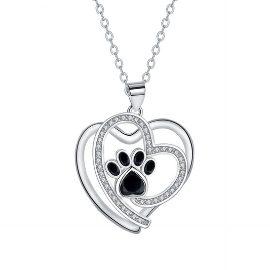 Cute Paw Print Clavicle Necklace™