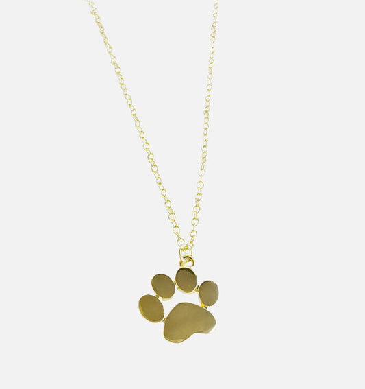 Gold-Plated Necklace with Paw Charm™