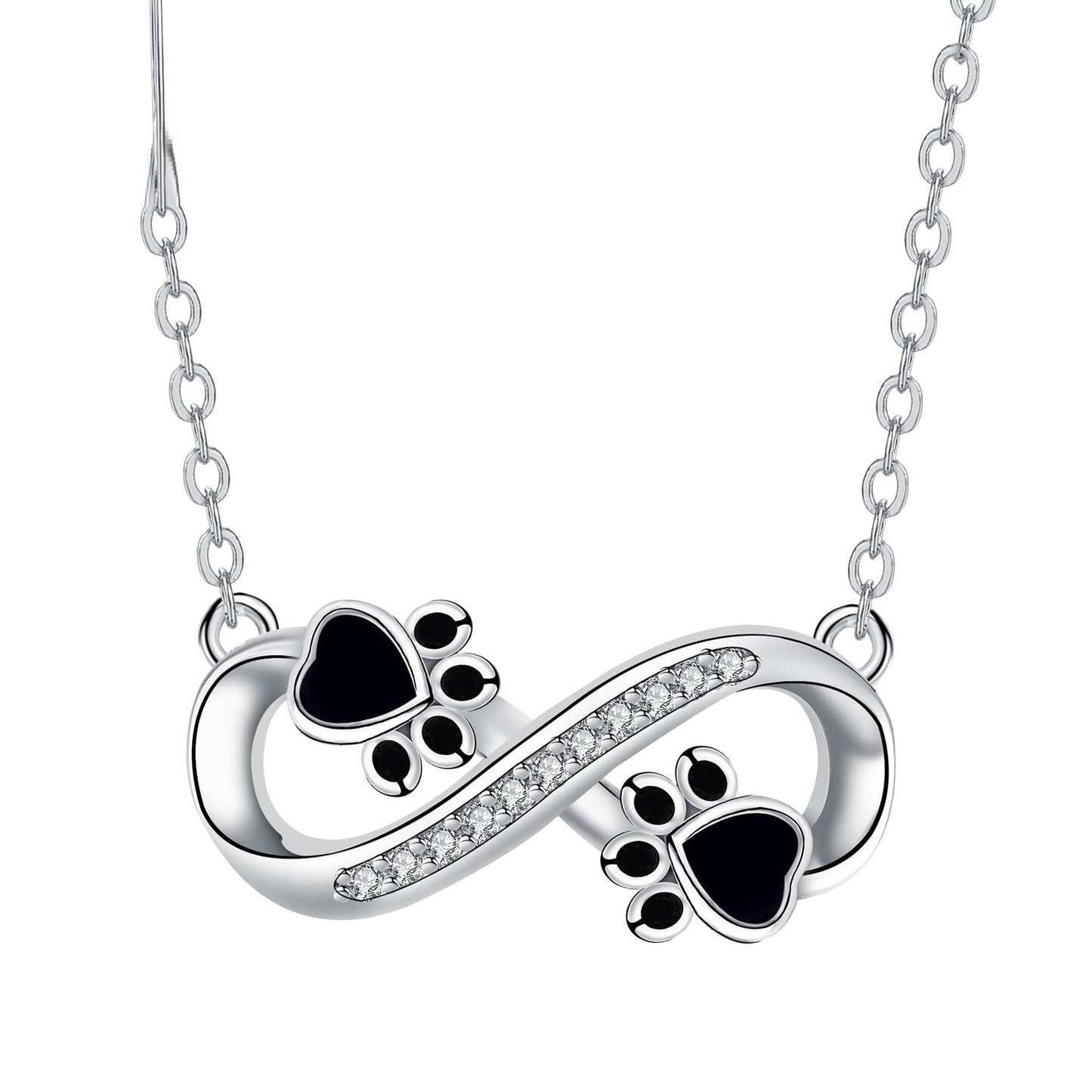 Dog Paw Bracelet | Silver