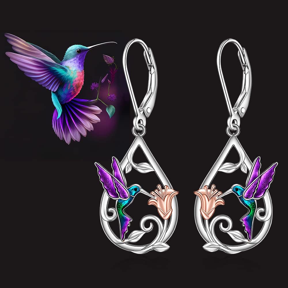 Beautiful Hummingbird Necklace for Women with Bonus Earrings™