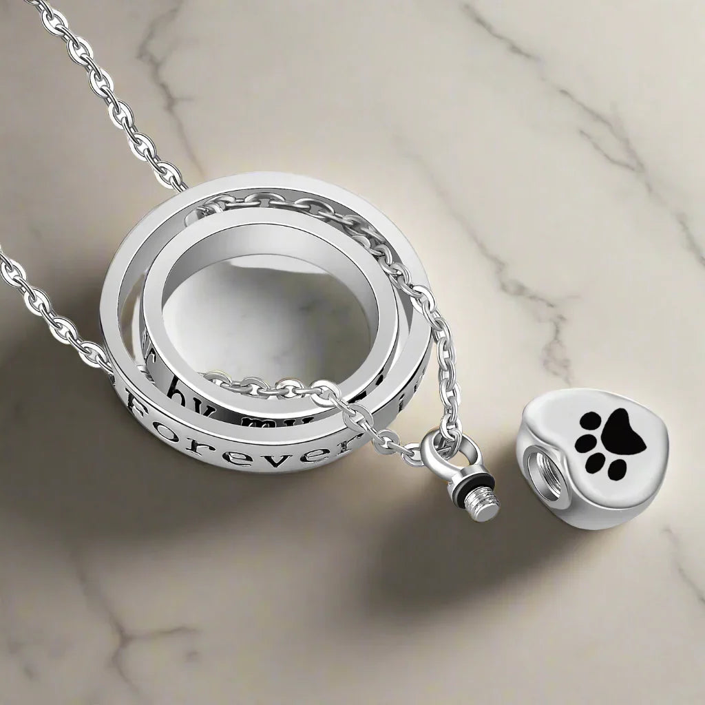 Paw Icon Necklace | Silver