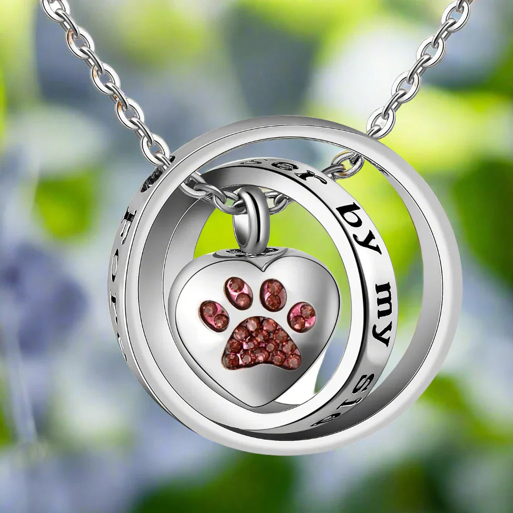 Paw Icon Necklace | Silver