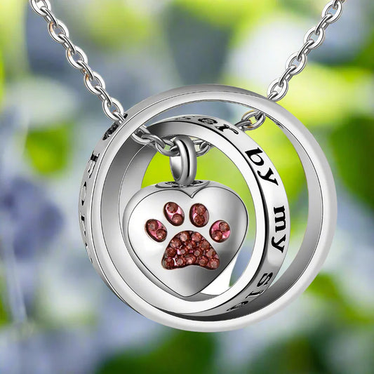 Paw Icon Necklace | Silver