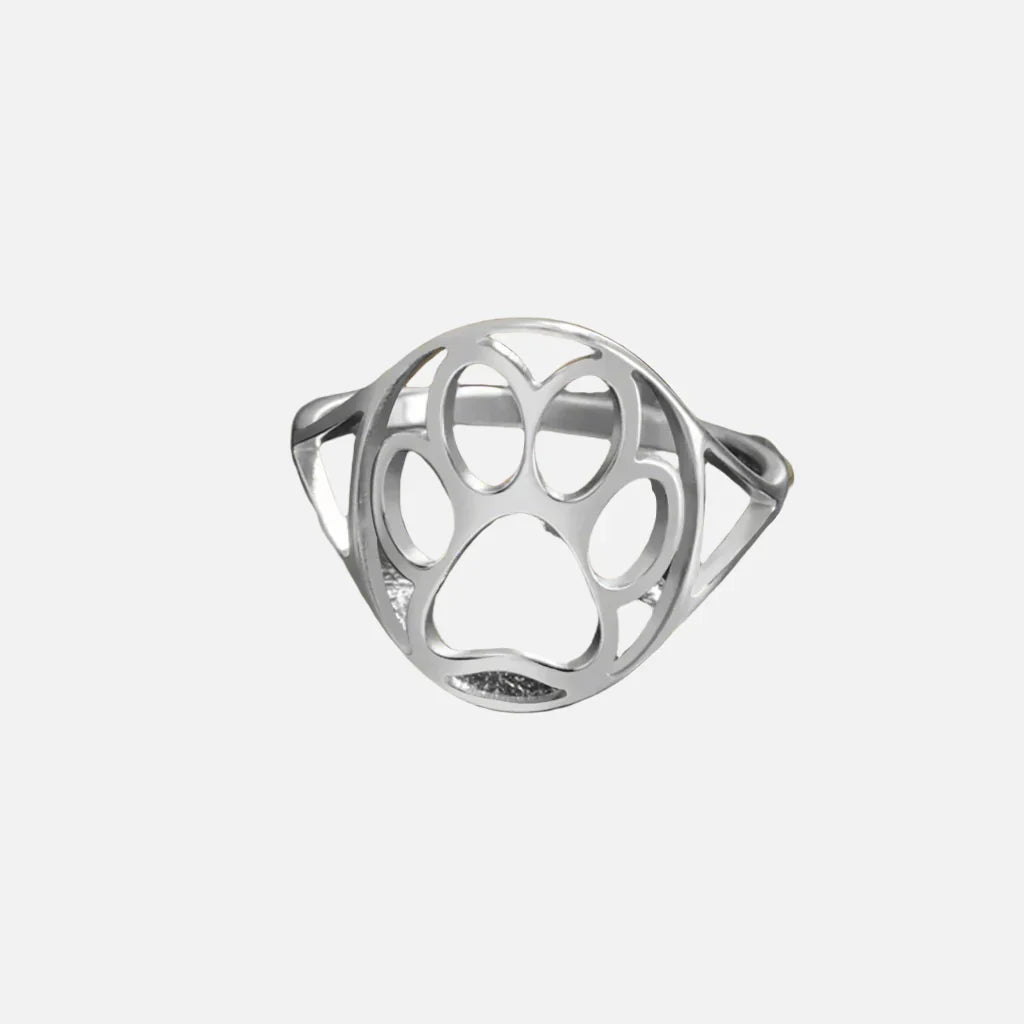 Open Paw Ring in Stainless Steel™ – Lightweight & Stylish