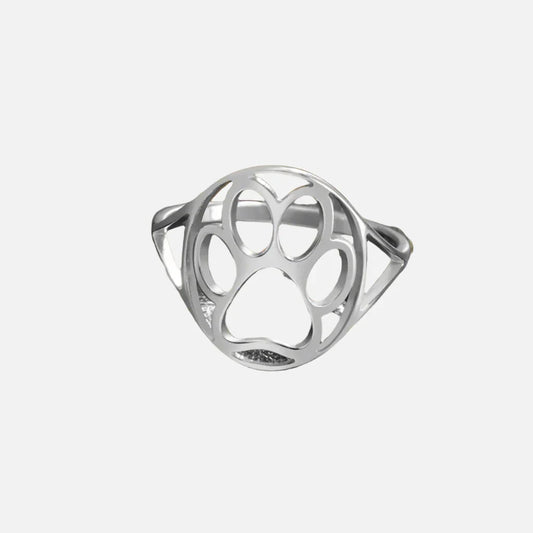 Open Paw Ring in Stainless Steel™ – Lightweight & Stylish