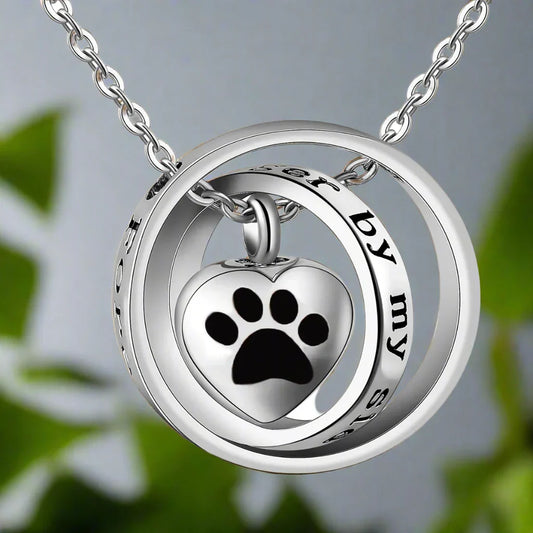 Paw Icon Necklace | Silver