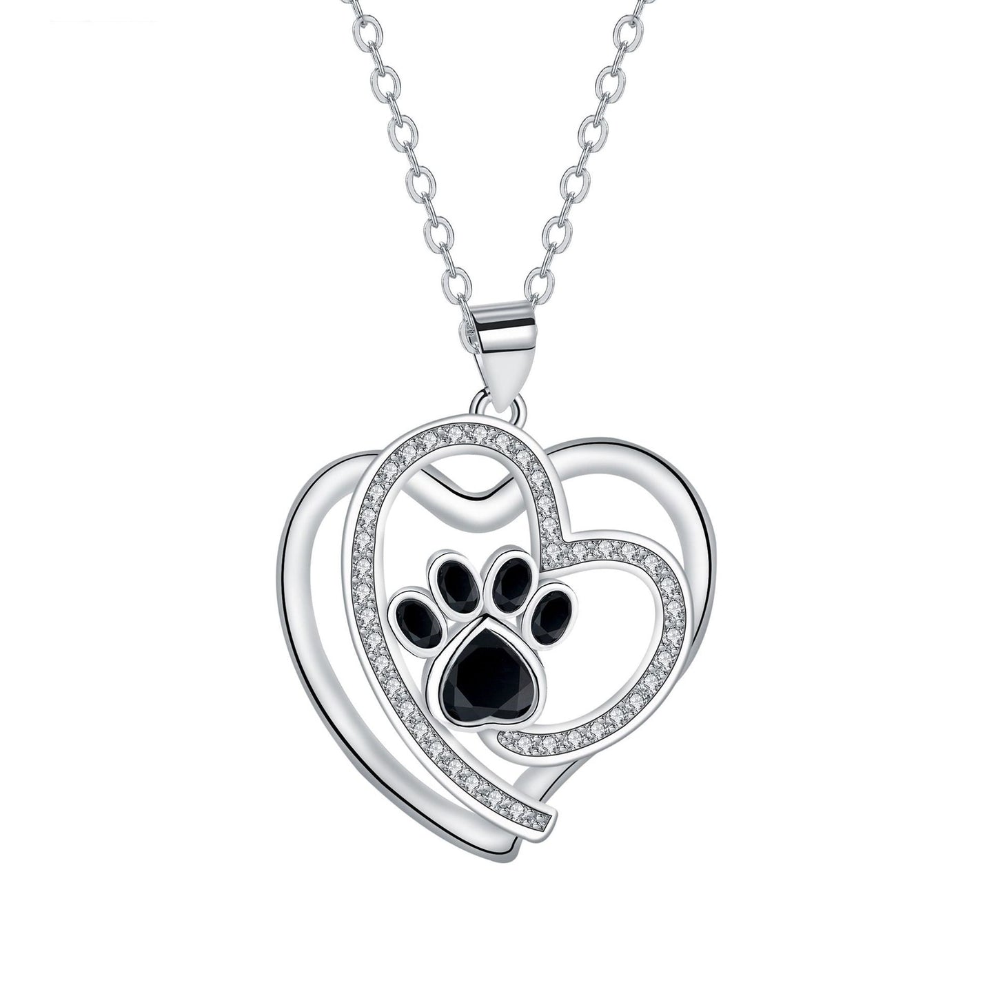 Cute Paw Print Clavicle Necklace™